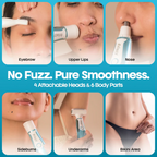 4-In-1 Slixy trimmer | Painless Electric Shaver for Women — Cordless Hair Removal Device