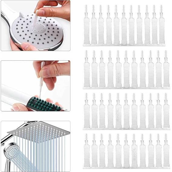 10 PCS SHOWER HEAD CLEANING BRUSH REUSABLE SMALL BRUSH PHONE HOLE ETC