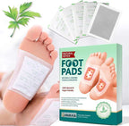Deep Cleansing Foot Pads for Detox & Relaxation | Internal Toxin Removal, Pain Relief, Better Sleep & Circulation for Men & Women